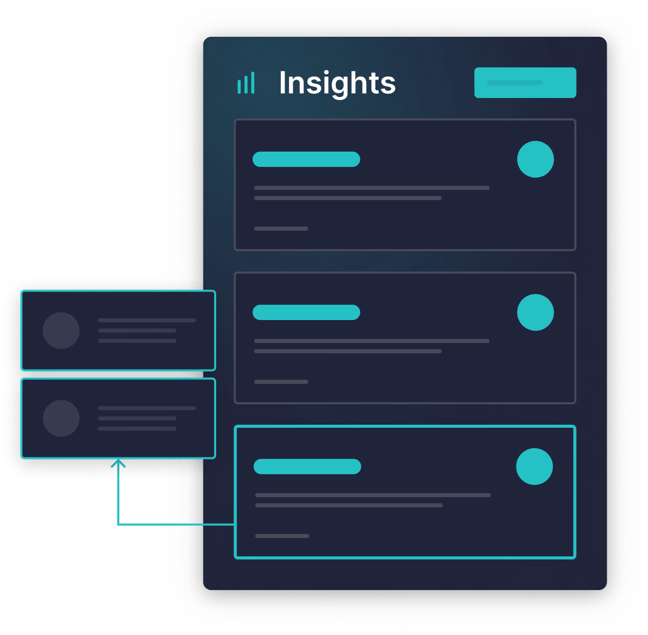Capture de la plateforme IQVentis, module Insights