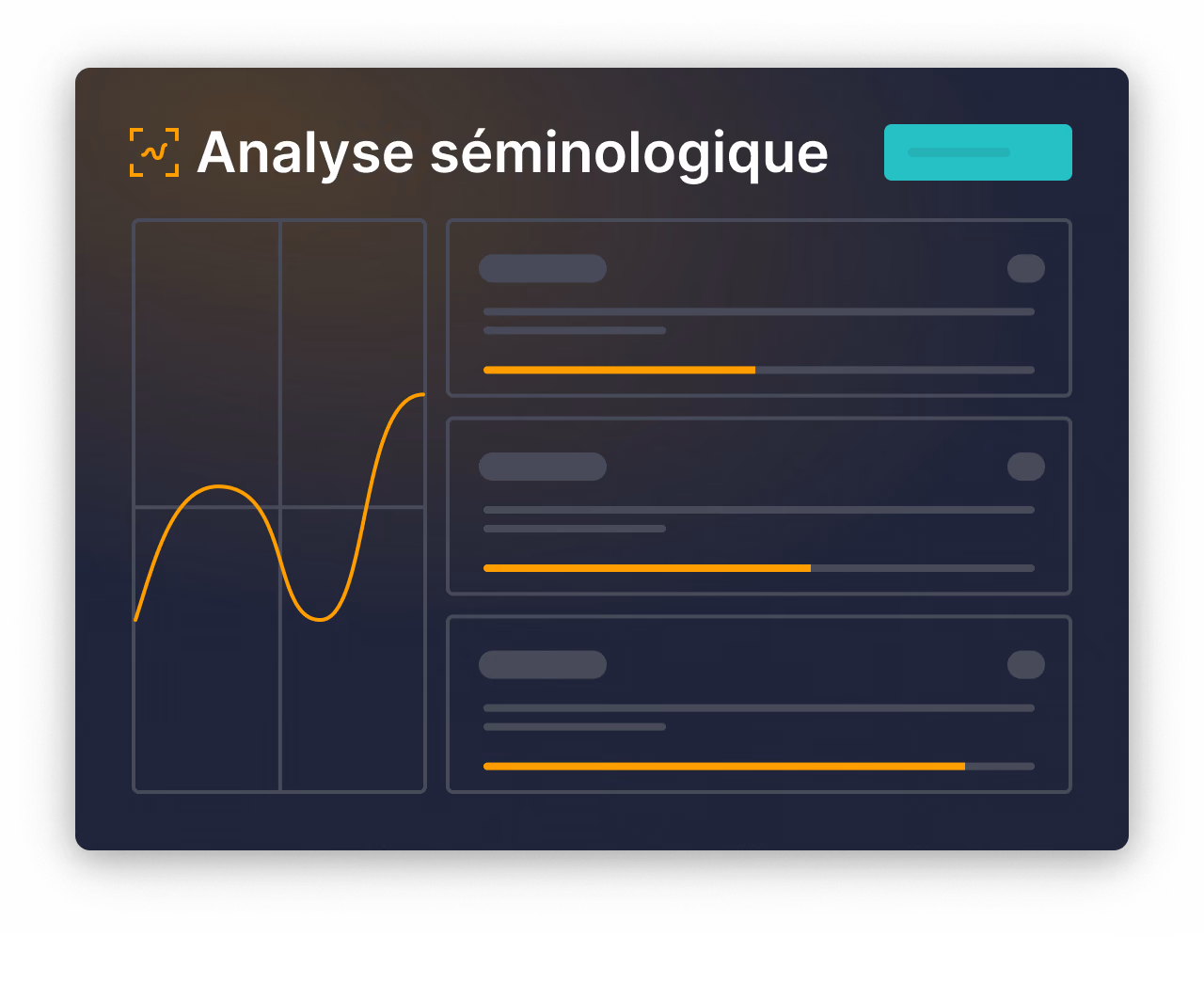 Capture de la plateforme IQVentis, module Analyse sémiologique